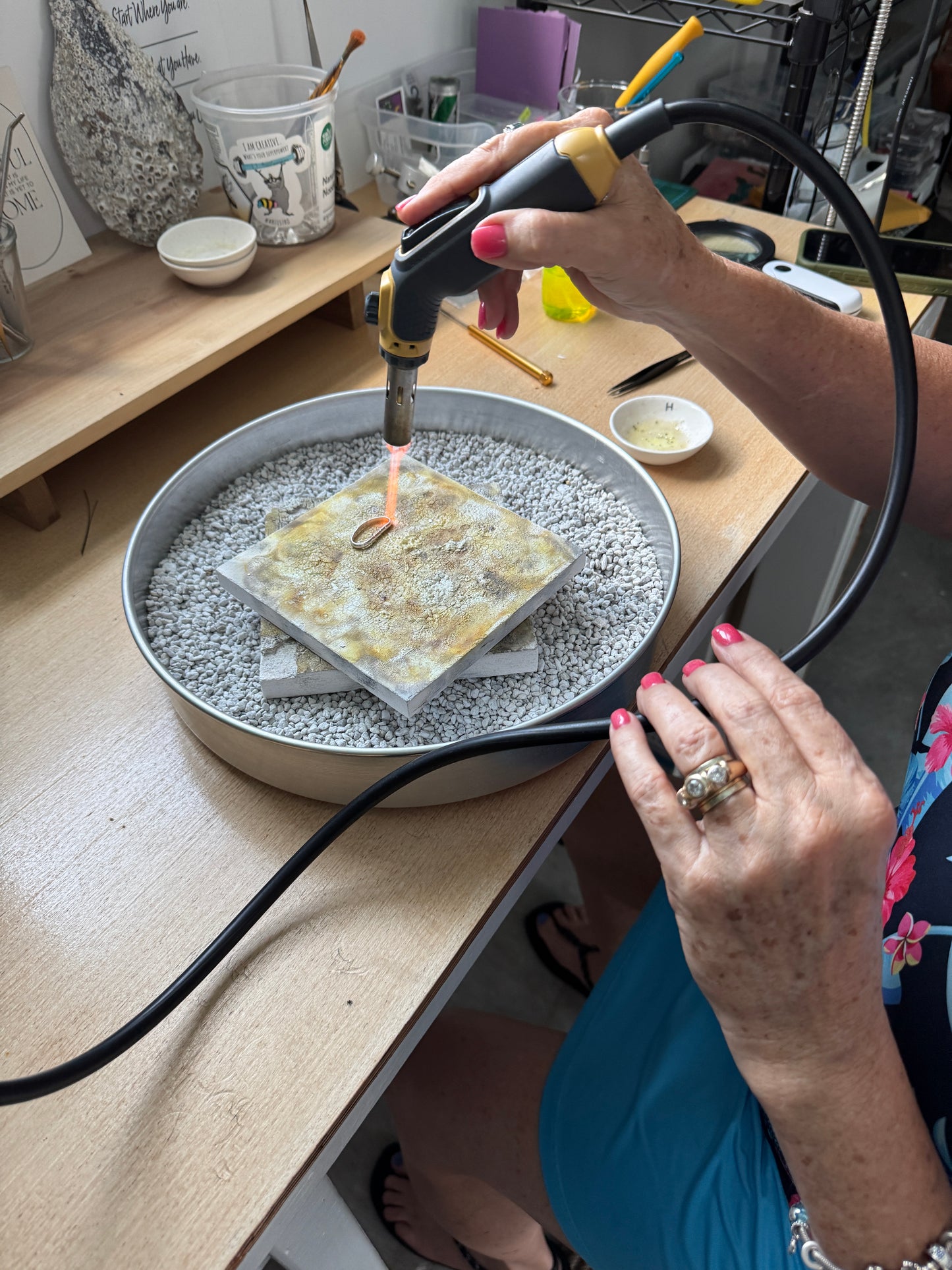 Make a Ring with Me - Silversmithing Workshop