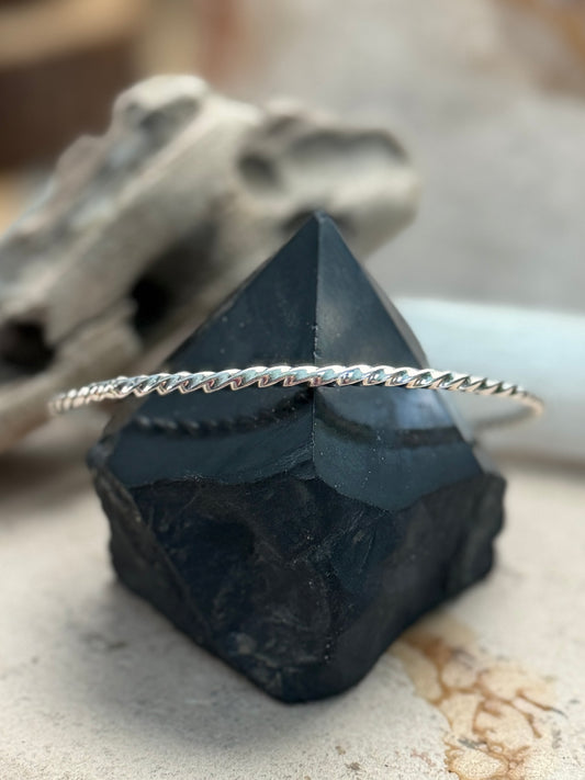 Wildstone Twisted Bangle