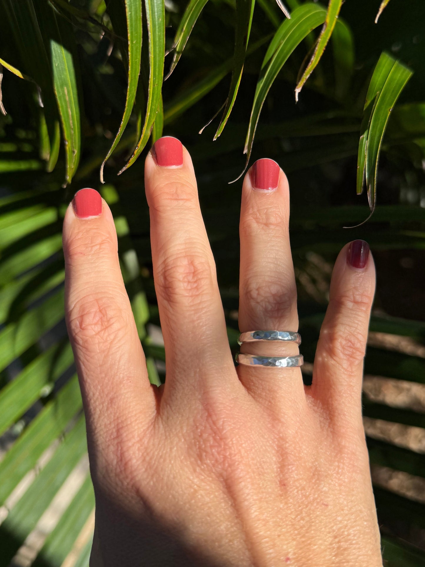 Wildstone Classic Hammered Ring