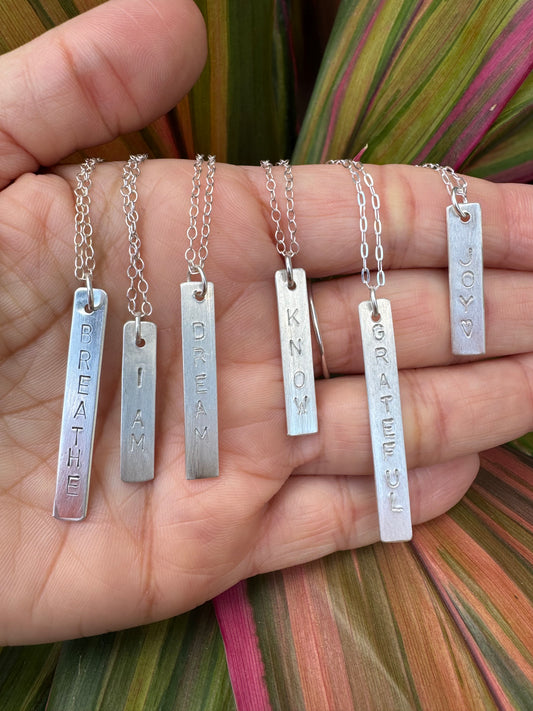 Affirmation Necklaces