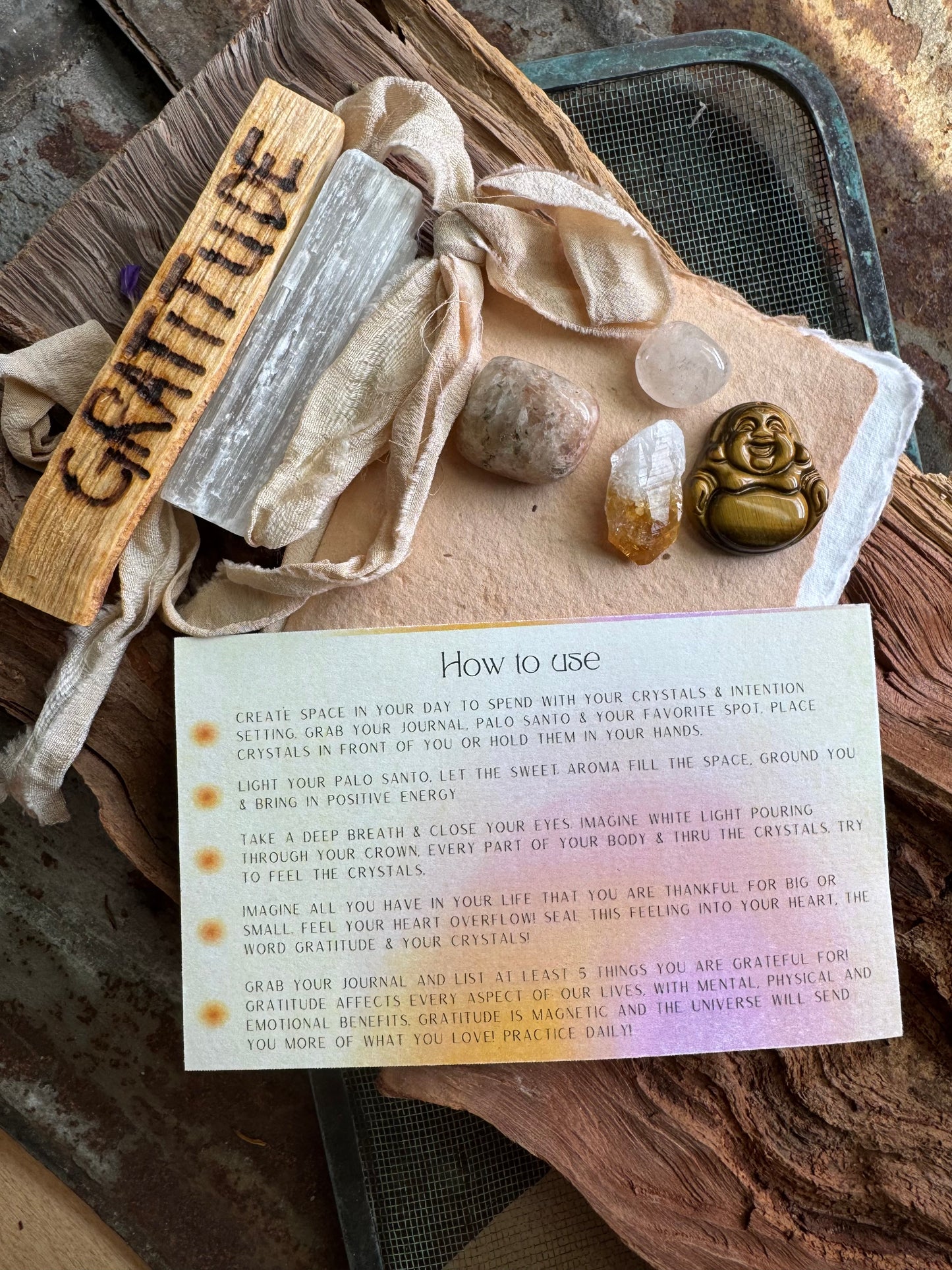 Gratitude Ritual Kit